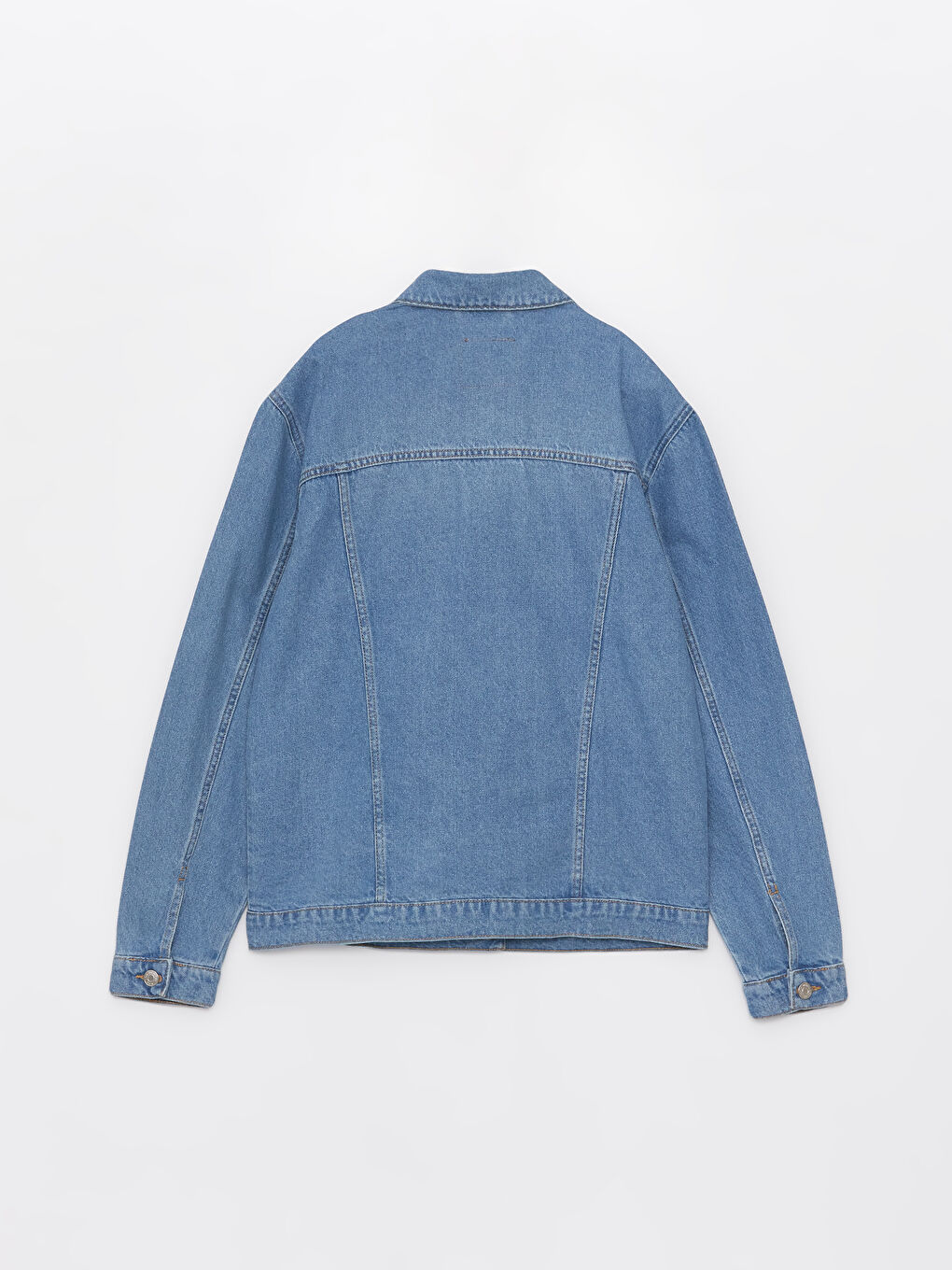 جاكيت جينز رجالي بقصة عادية-6