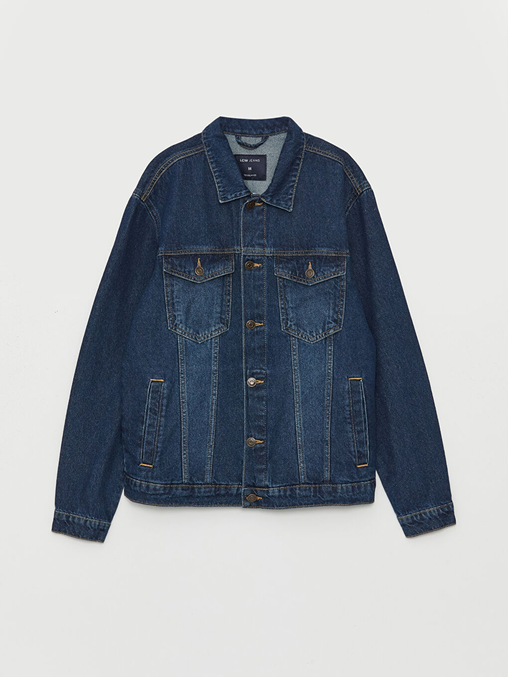 Standard Fit Men's Denim Jacket-5
