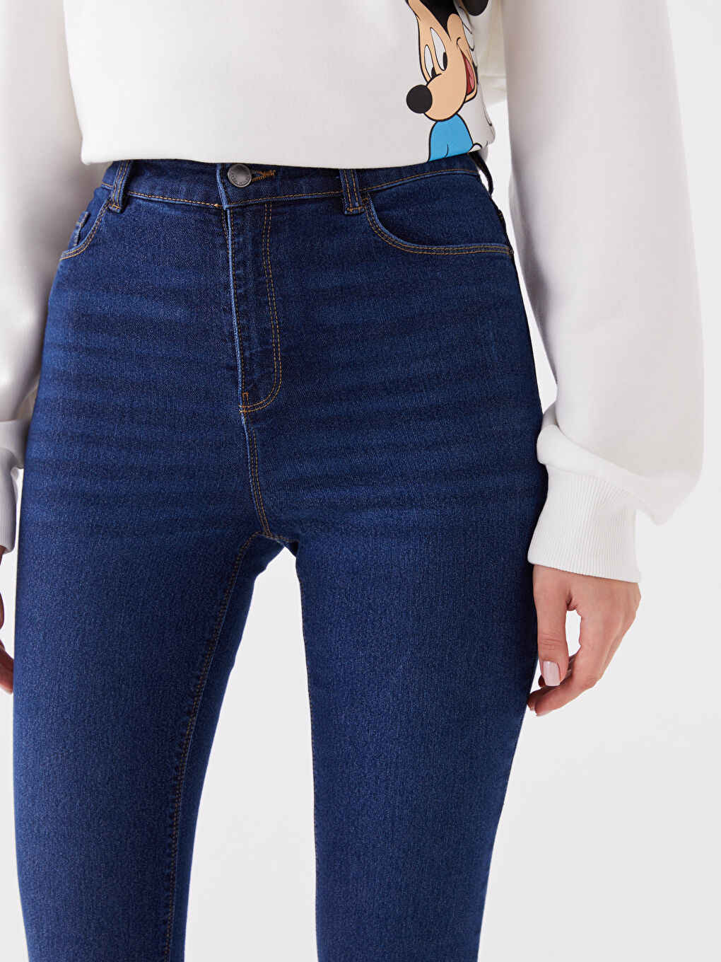 LCW Jeans جينز نساء فيت سوبر نحيل جوبيتر -W3HB24Z8-309