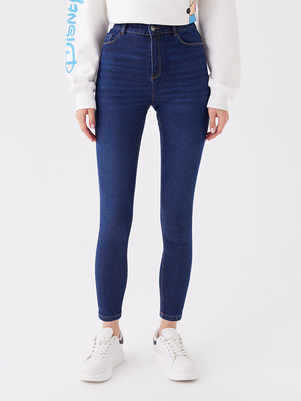 LCW Jeans جينز نساء فيت سوبر نحيل جوبيتر -W3HB24Z8-309