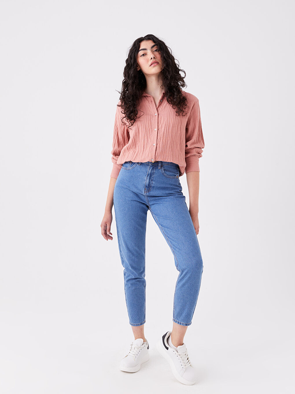 Mom Fit Women's Jeans -W3HB26Z8-507