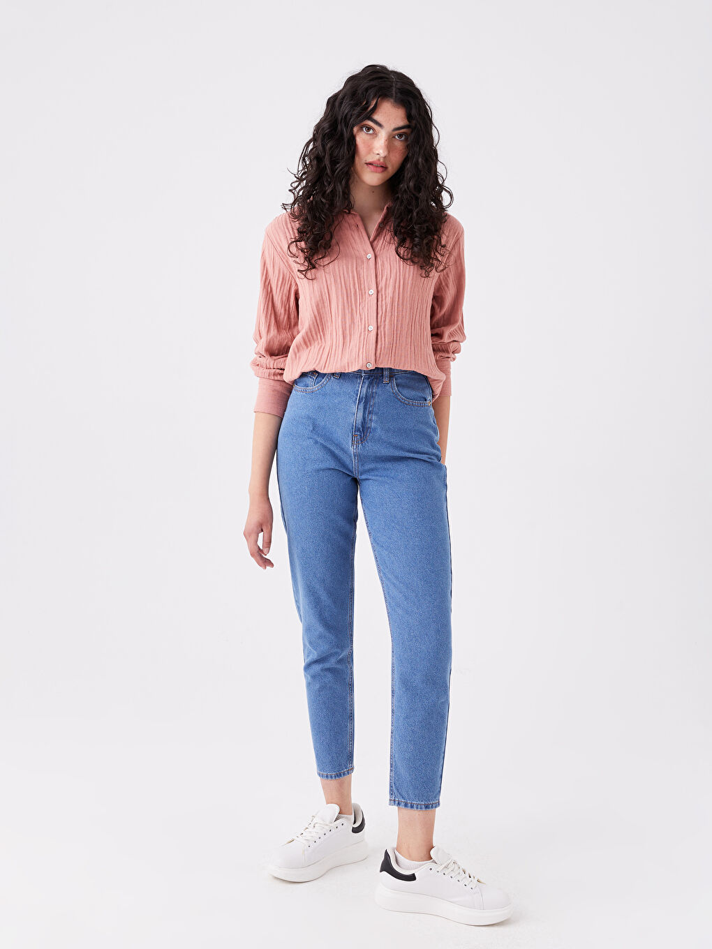 Mom Fit Women's Jeans -W3HB26Z8-507