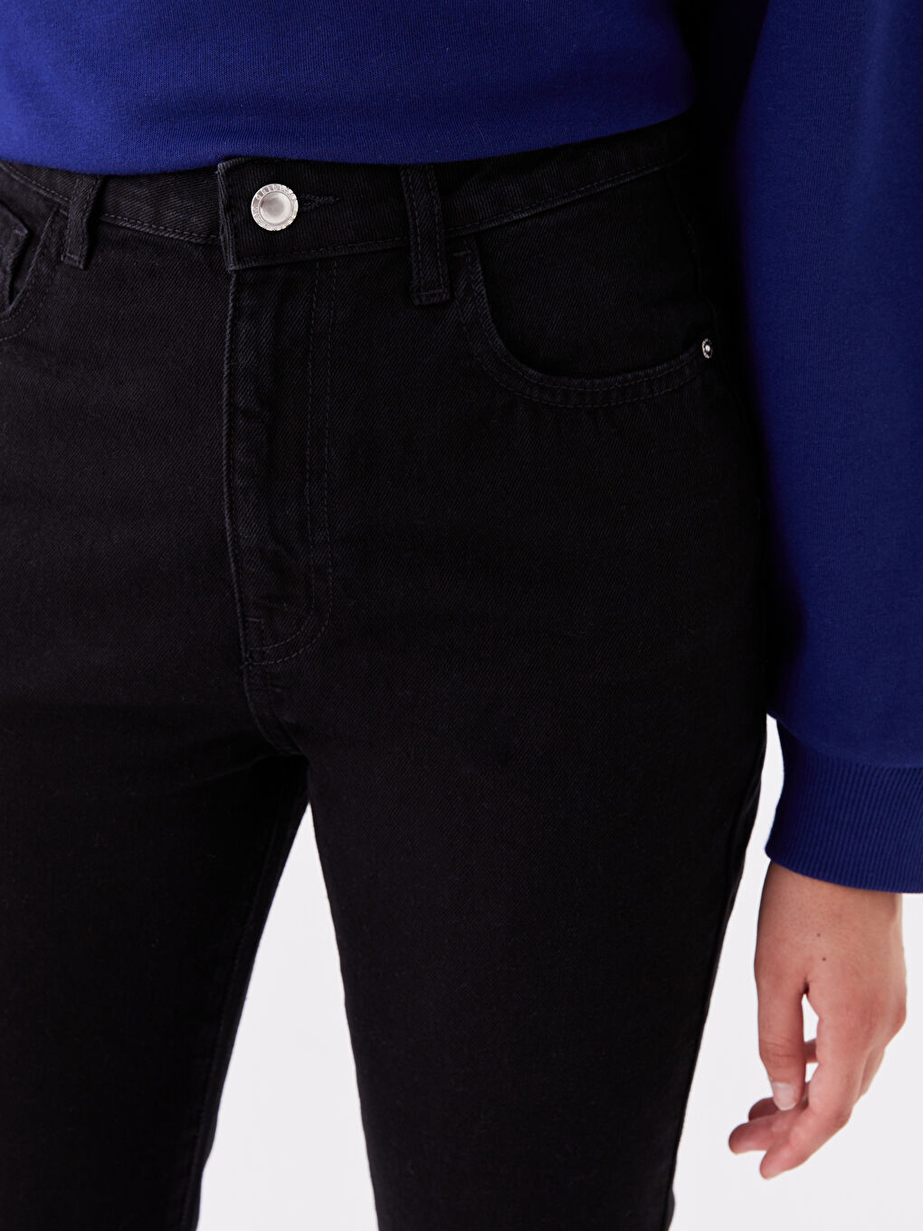 LCW Jeans Straight Fit Women's Jeans -W3HB31Z8-327