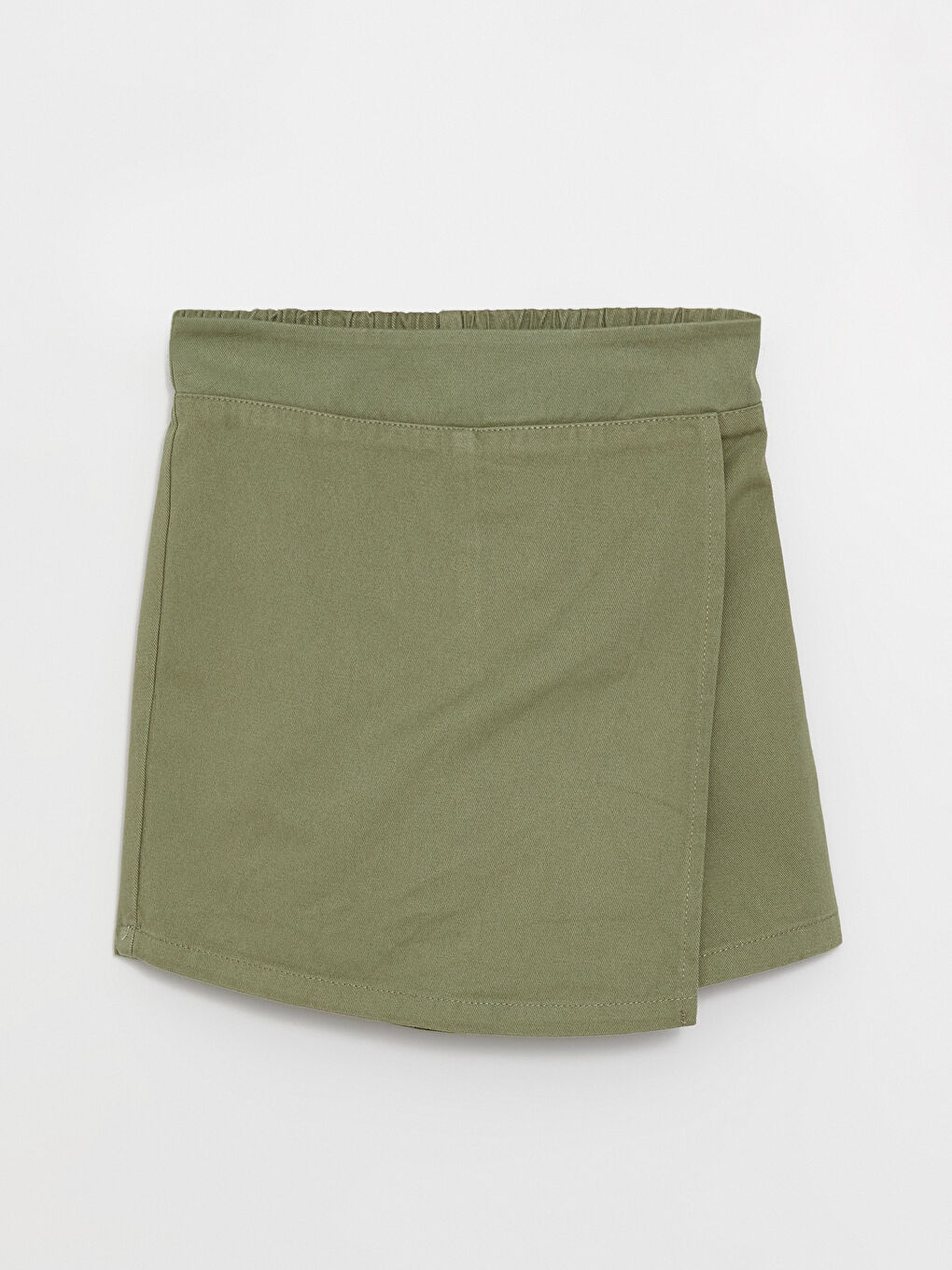 Haki Hem Rahat Hem Havalı Şort Eteğim-2