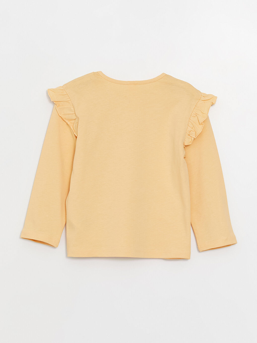 Crew Neck Long Sleeve Printed Baby Girl T-Shirt, Pack of 3-3