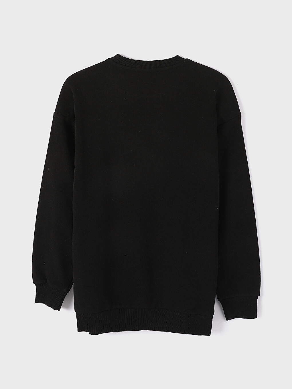 Crew Neck Printed Oversize Women's Thick Sweatshirt-1