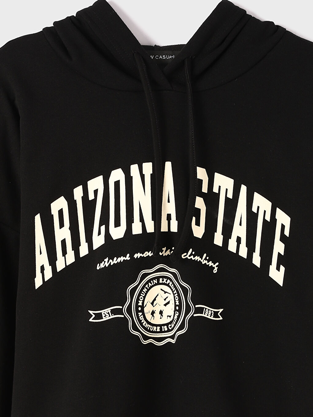 Printed Oversize Women's Thick Hoodie-2