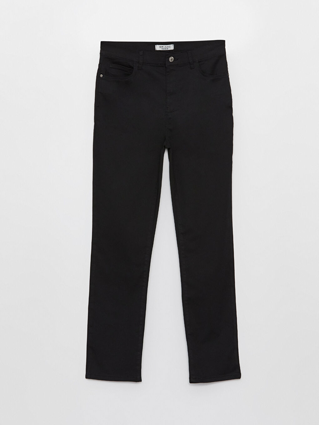 LCWAIKIKI Basic Sıyah Slim Fit Kadın Jean Pantolon - 4