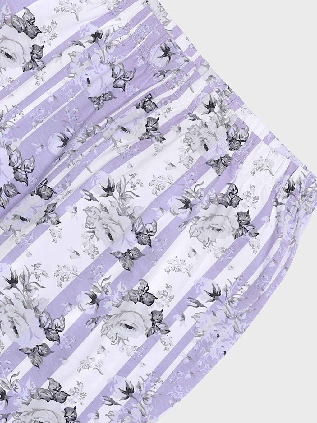 Elasticated Waist Patterned Women's Pyjama Bottoms-3