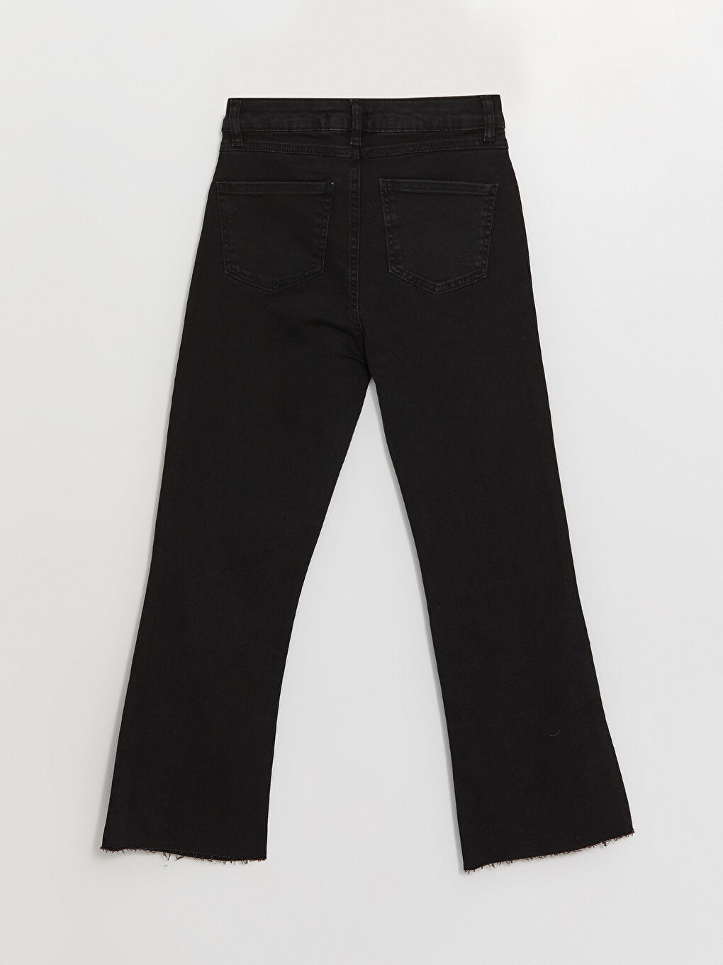 Siyah Mars Flare Kadın Jean Pantolon-6