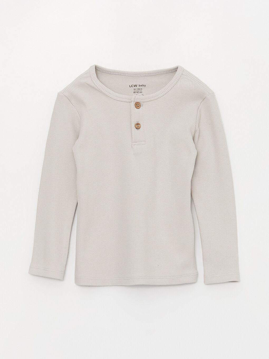 Bordo Bisiklet Yaka Uzun Kollu Erkek Bebek Pijama Takım 2'li-1