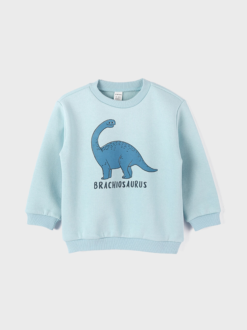 Crew Neck Printed Baby Boys' Sweatshirt and Tracksuit Bottom 2 Pack-1