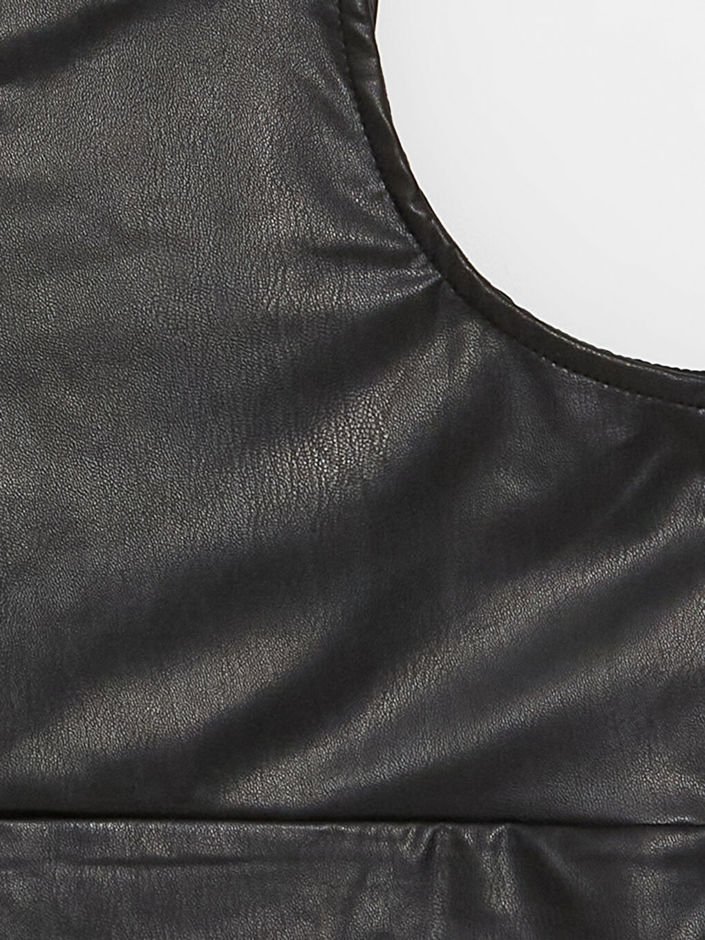 Siyah Bisiklet Yaka Kız Çocuk Tişört ve Elbise-5