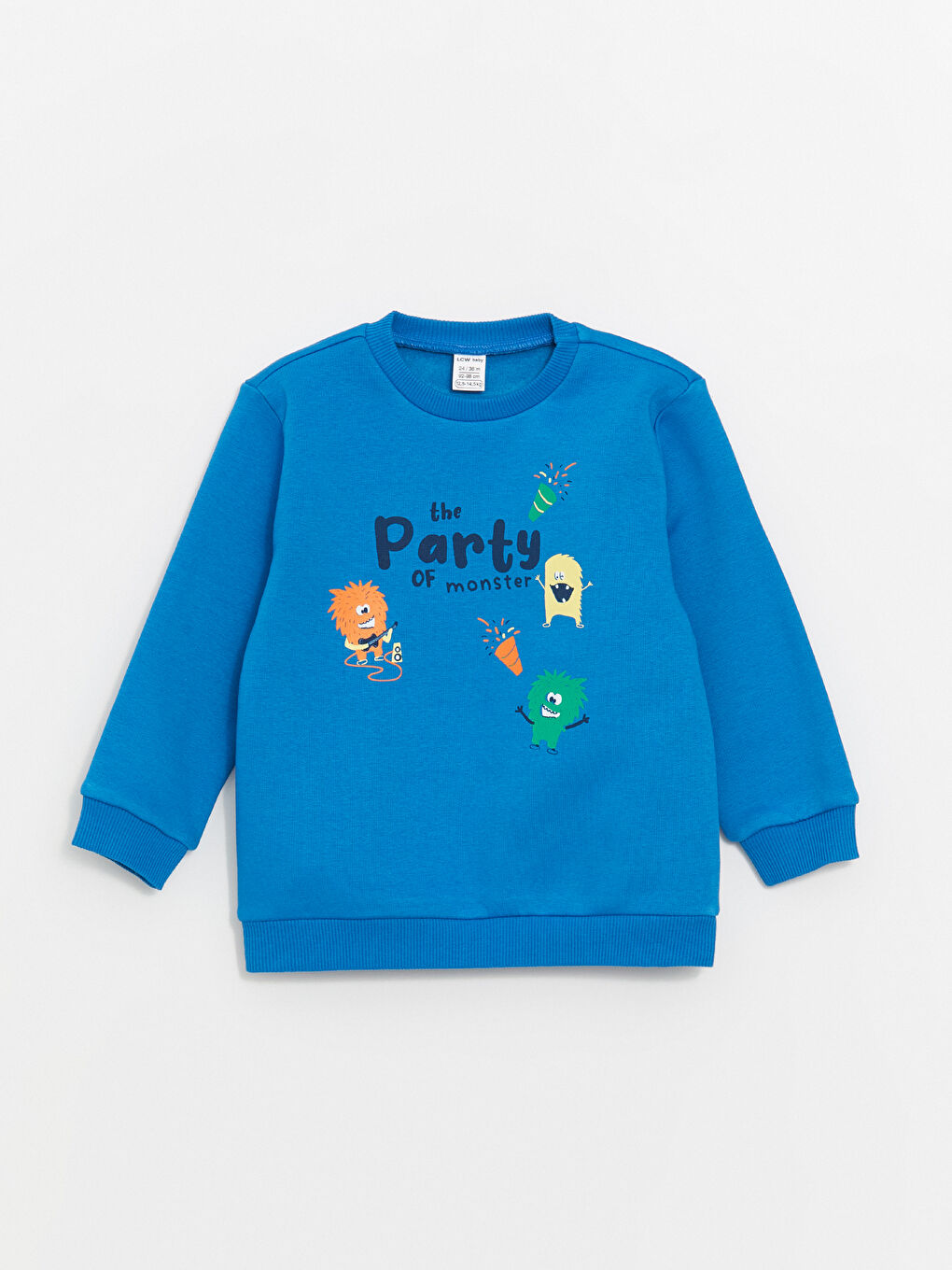 Crew Neck Long Sleeve Printed Baby Boy Sweatshirt 2-Pack-4
