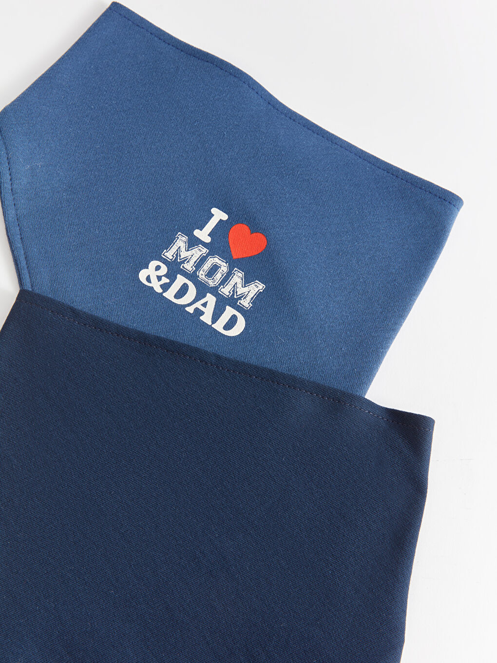 Baskılı Erkek Bebek Mama Önlüğü 2'li-1