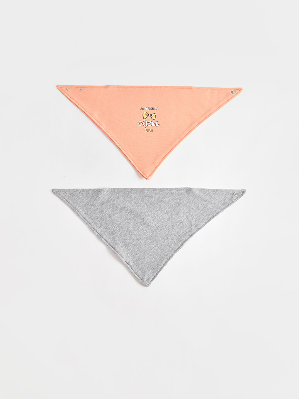 Kız Bebek Mama Önlüğü 2'li