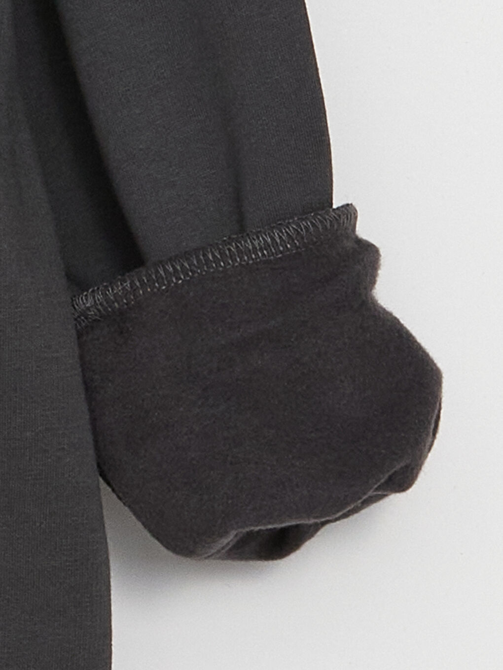 Antrasit Kapüşonlu Erkek Çocuk Sweatshirt-2