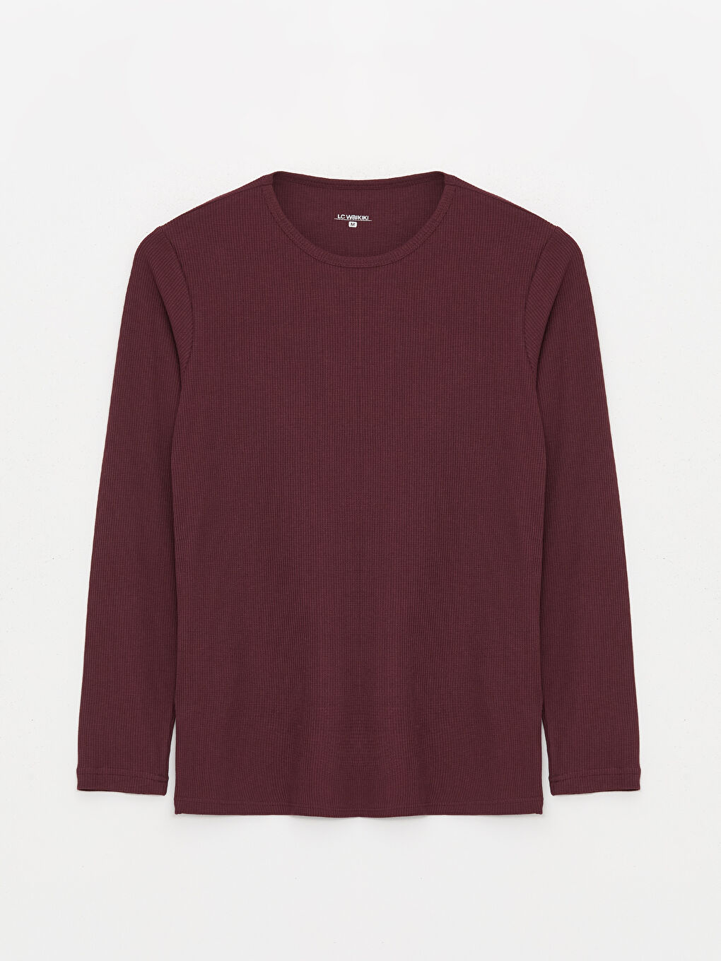 Bordo Standart Kalıp Erkek Pijama Takımı-6