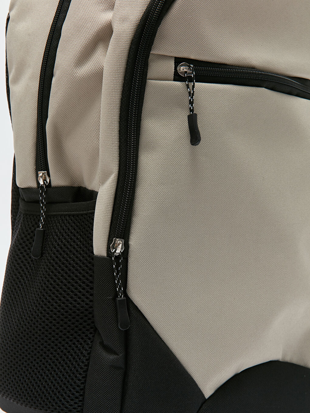 Ekru Laptop Bölmeli Erkek Çocuk Sırt Çantası-3