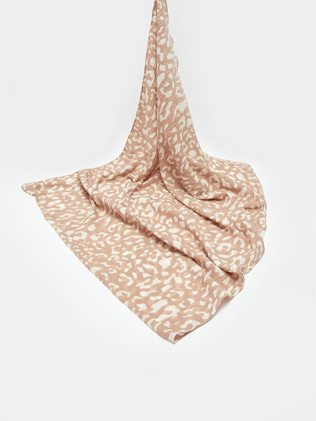 وشاح منسوج منقوش للسيدات-1