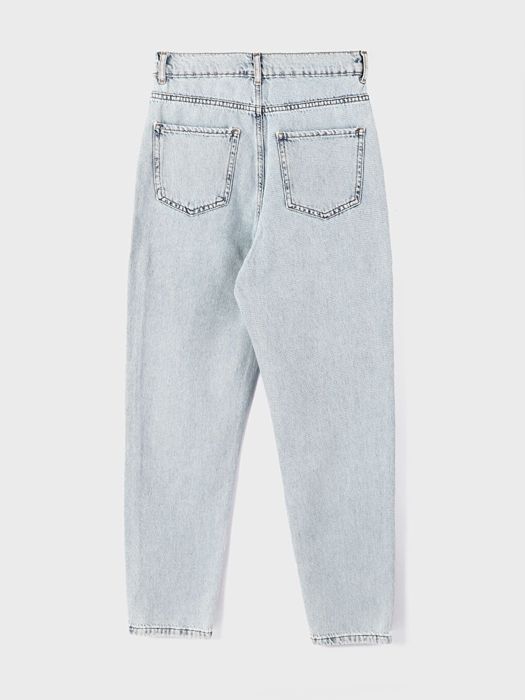 Jean Coupe Maman à Taille Élastiquée pour Femmes-1