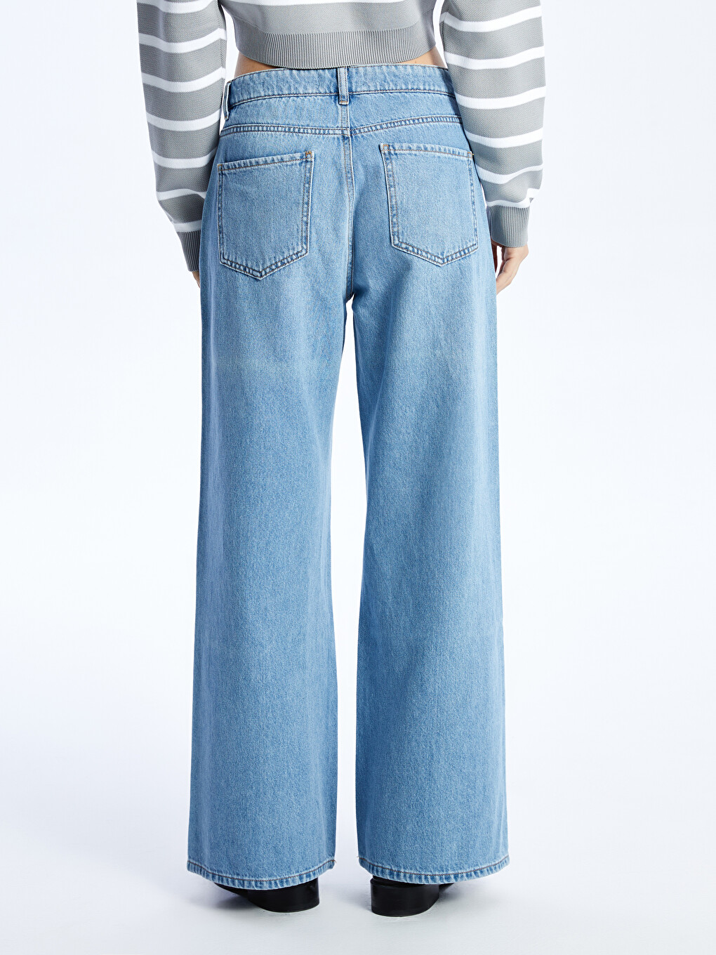 Wideleg Women's Jeans-4