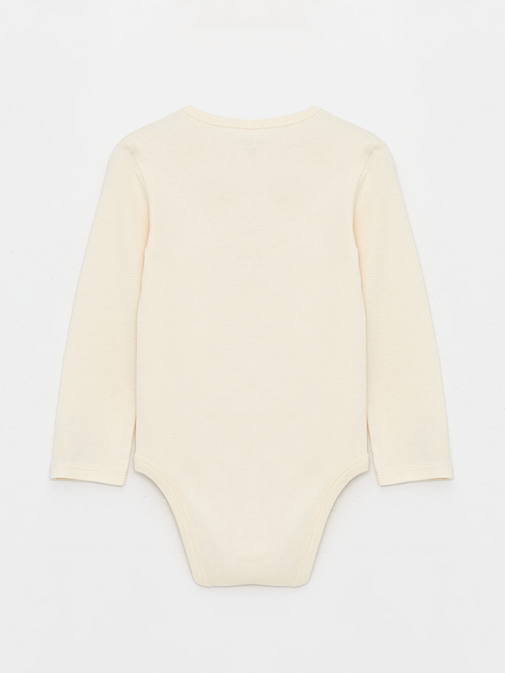 Mavi Bisiklet Yaka Uzun Kollu Basic Erkek Bebek Çıtçıtlı Bodysuit 2'li-2