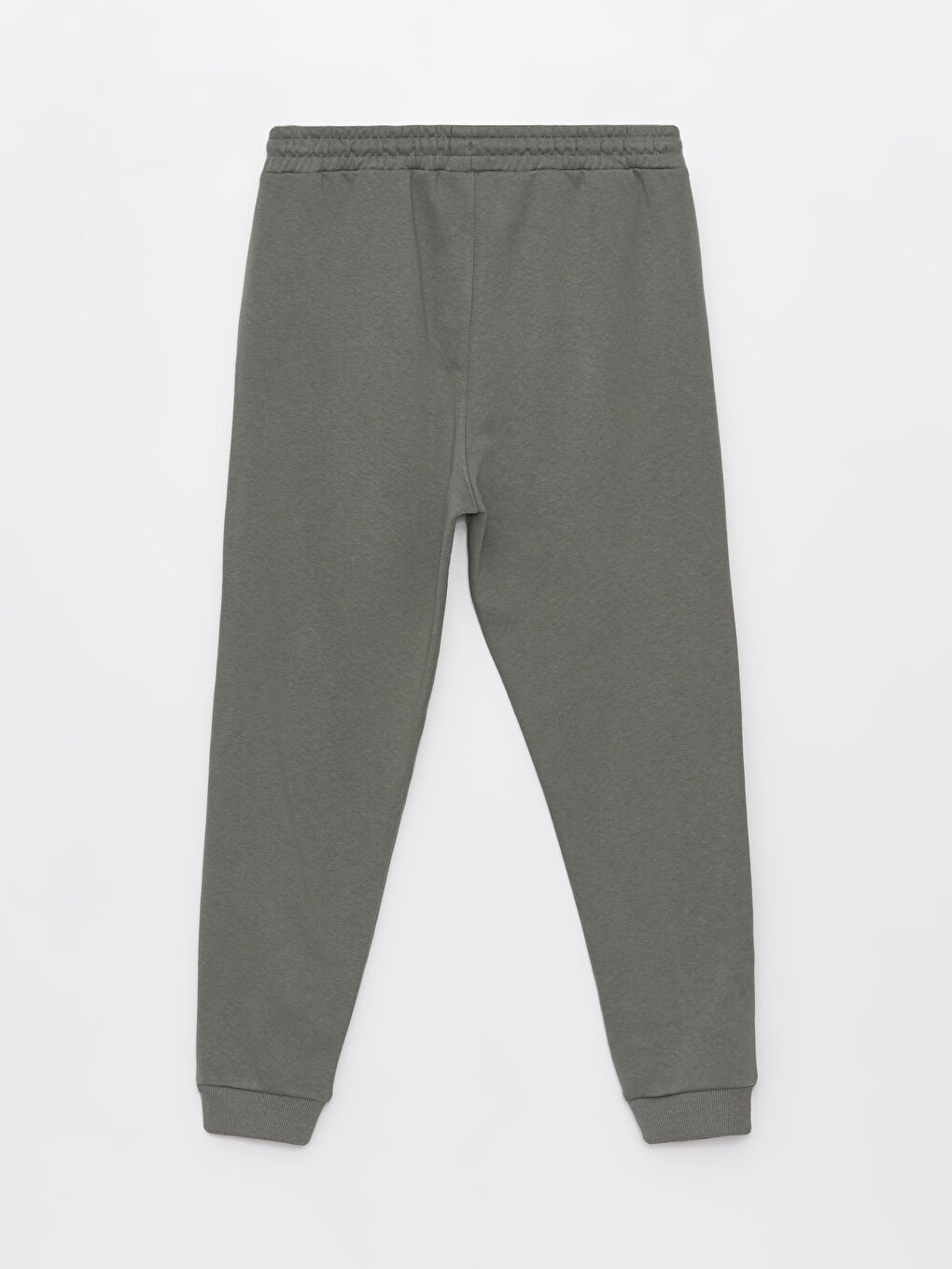 Haki Standart Kalıp Erkek Kalın Jogger Eşofman Altı-6