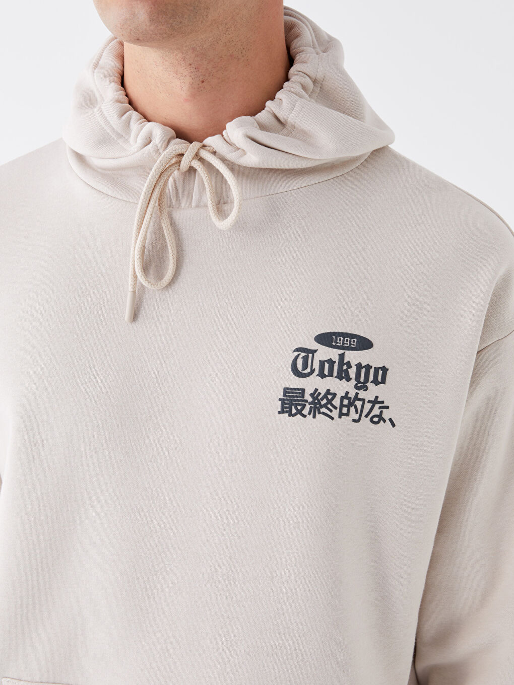 Long Sleeve Printed Men's Hoodie-3