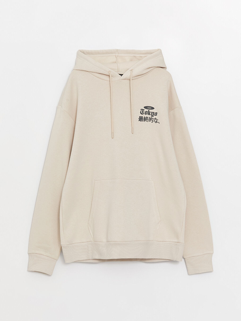 Long Sleeve Printed Men's Hoodie-5