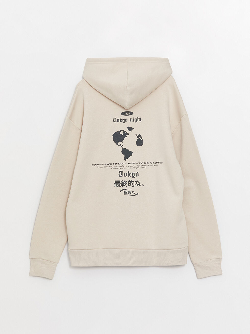 Long Sleeve Printed Men's Hoodie-7
