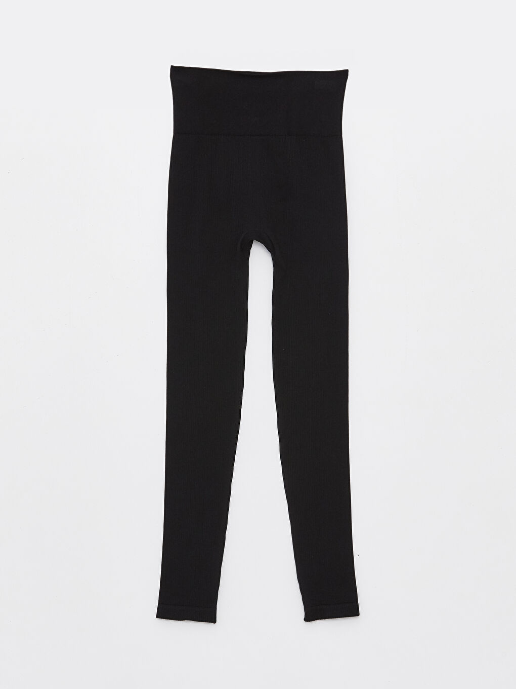 Elasticated Waist Plain Seamless Women's Leggings-6