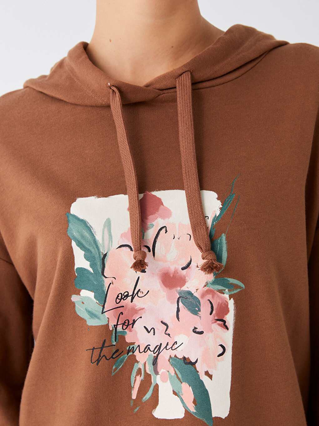 هودي نسائي بأكمام طويلة مطبوع-7