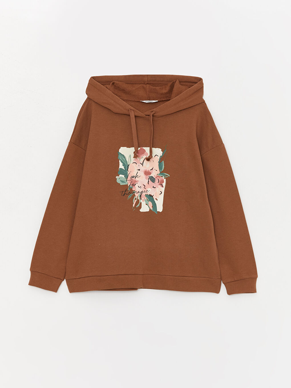 هودي نسائي بأكمام طويلة مطبوع-10