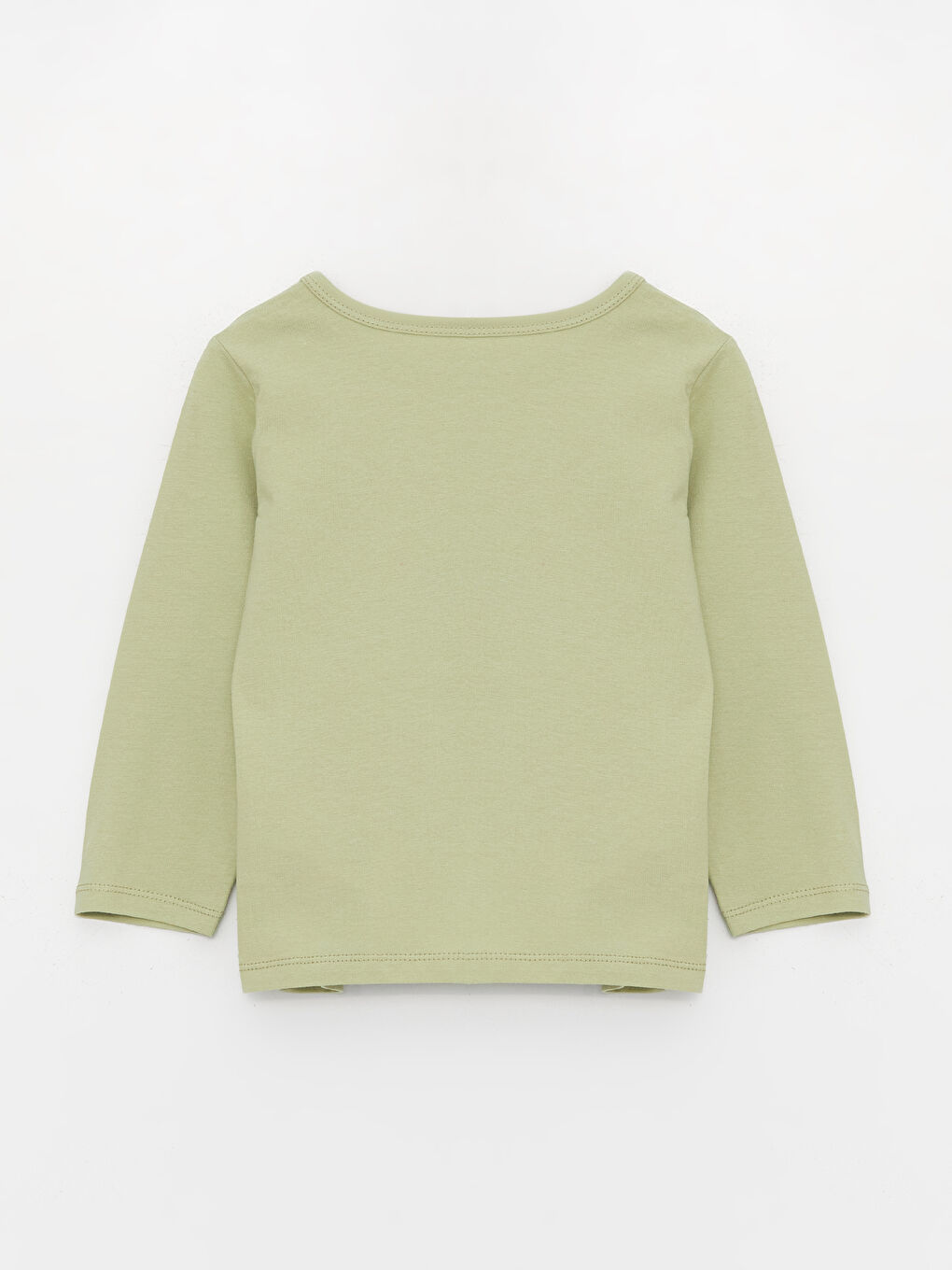 Yeşil Bisiklet Yaka Baskılı Erkek Bebek Pijama Takımı-2