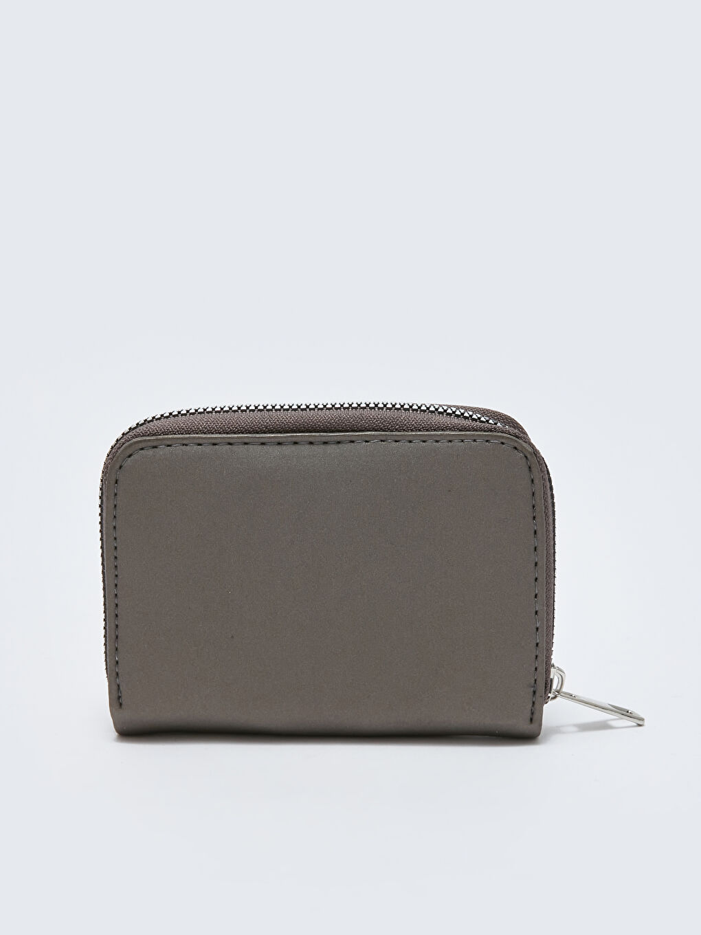 Bej Deri Görünümlü Kadın Cüzdan-2