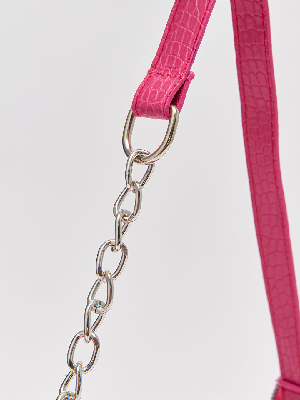 Faux Leather Women’s Shoulder Bag-4