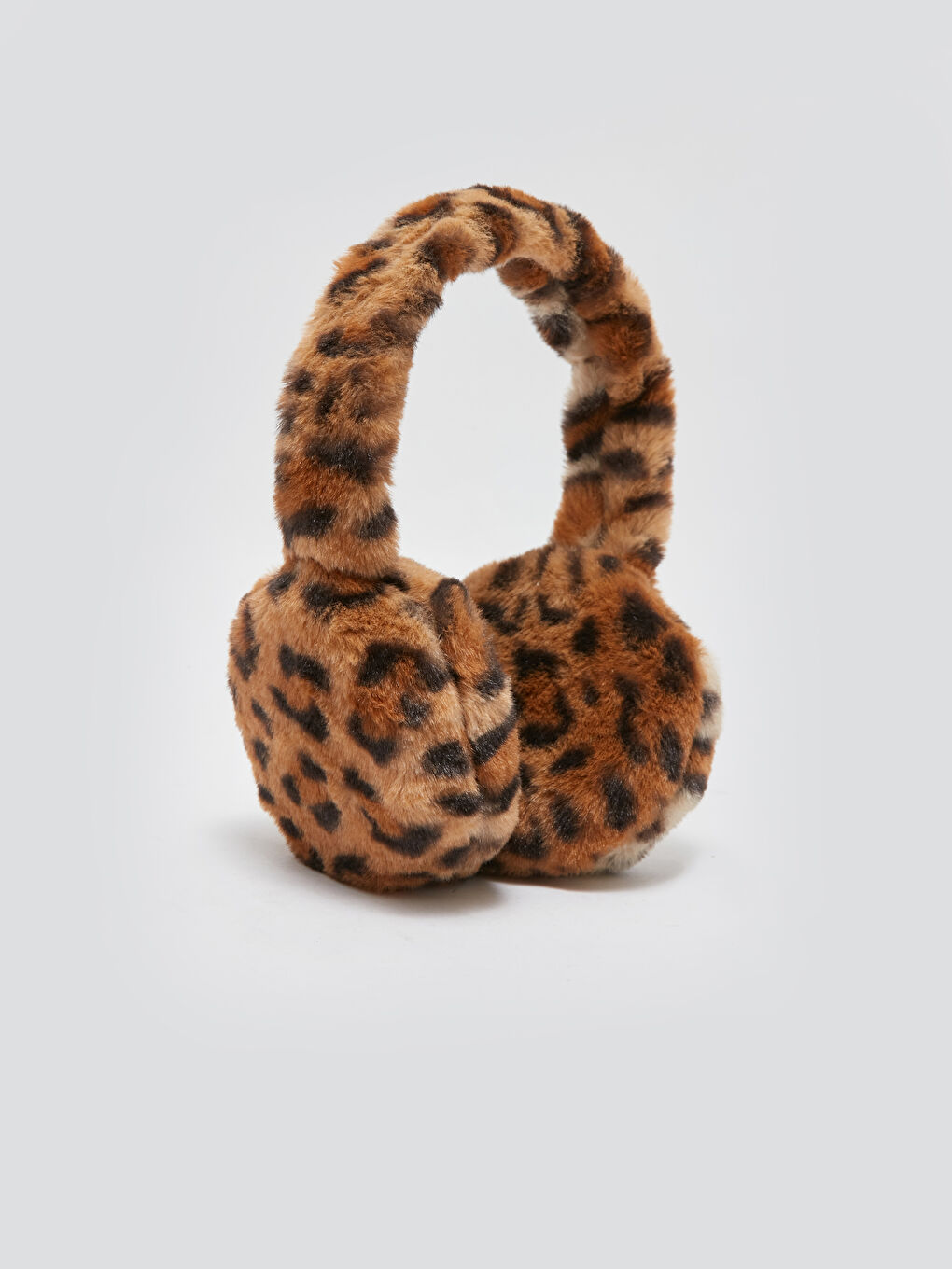 Kahverengi Pelüş Kız Çocuk Kulaklık