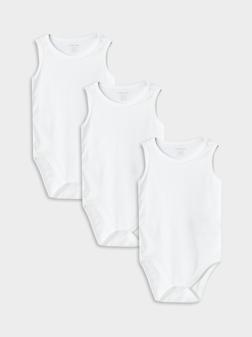 дөңгелек жағалы ұл бала түймесі бар боди 3 дана