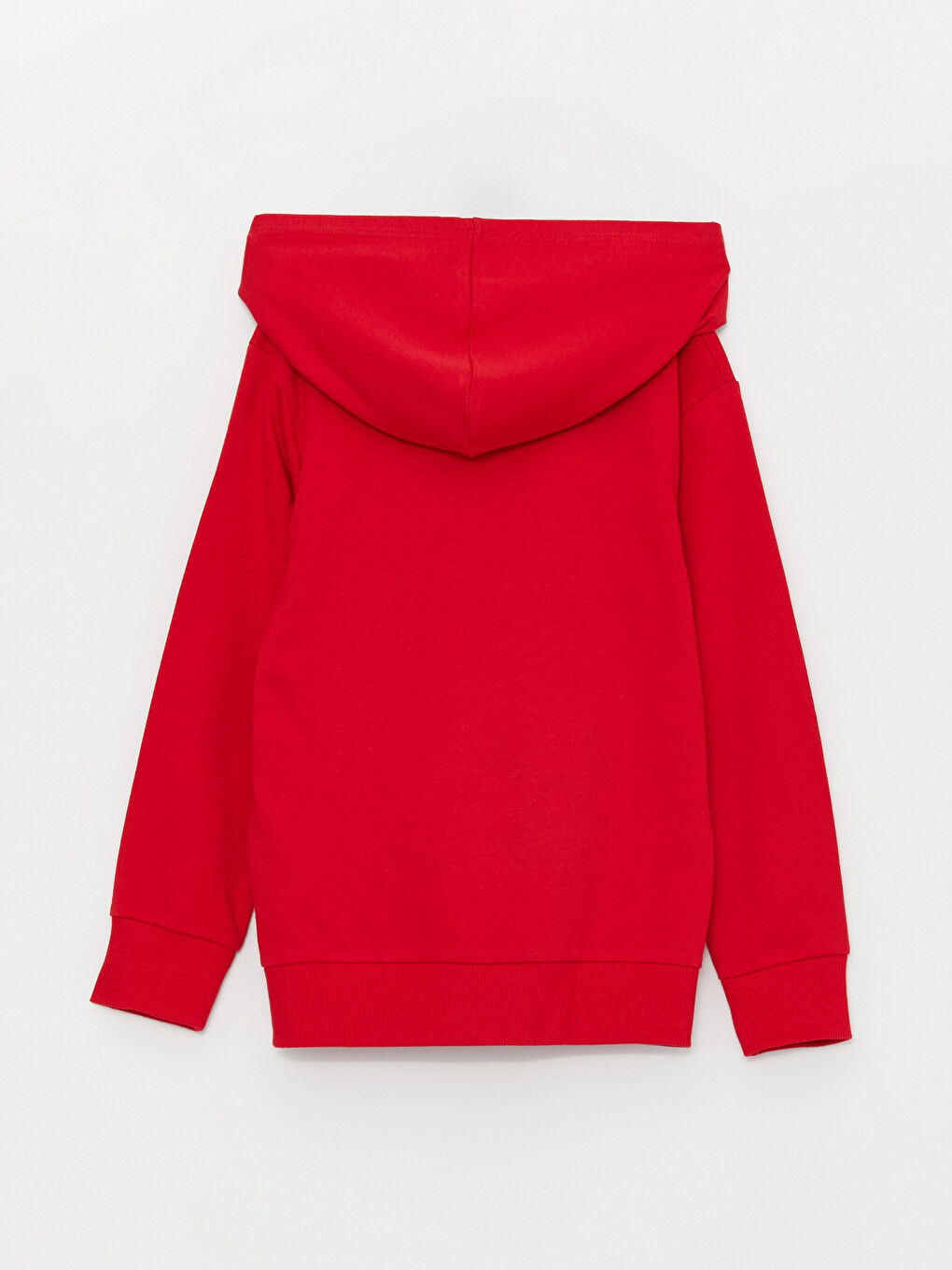 LCW Kids Kırmızı Atatürk İmza Baskılı Erkek Çocuk Hoodie - 2