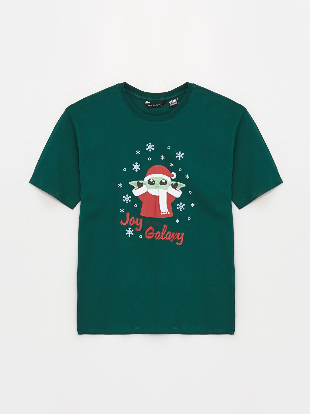 XSIDE Crew Neck Short Sleeve Christmas Themed Jersey Men's T-Shirt -W3HN28Z8-SBQ