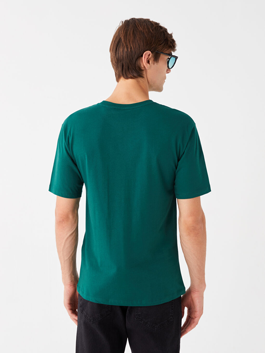 XSIDE Crew Neck Short Sleeve Christmas Themed Jersey Men's T-Shirt -W3HN28Z8-SBQ