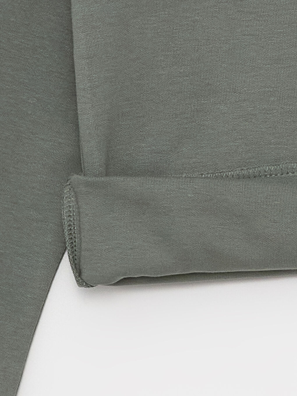 Turkuaz Bisiklet Yaka Baskılı Uzun Kollu Erkek Çocuk Sweatshirt-4