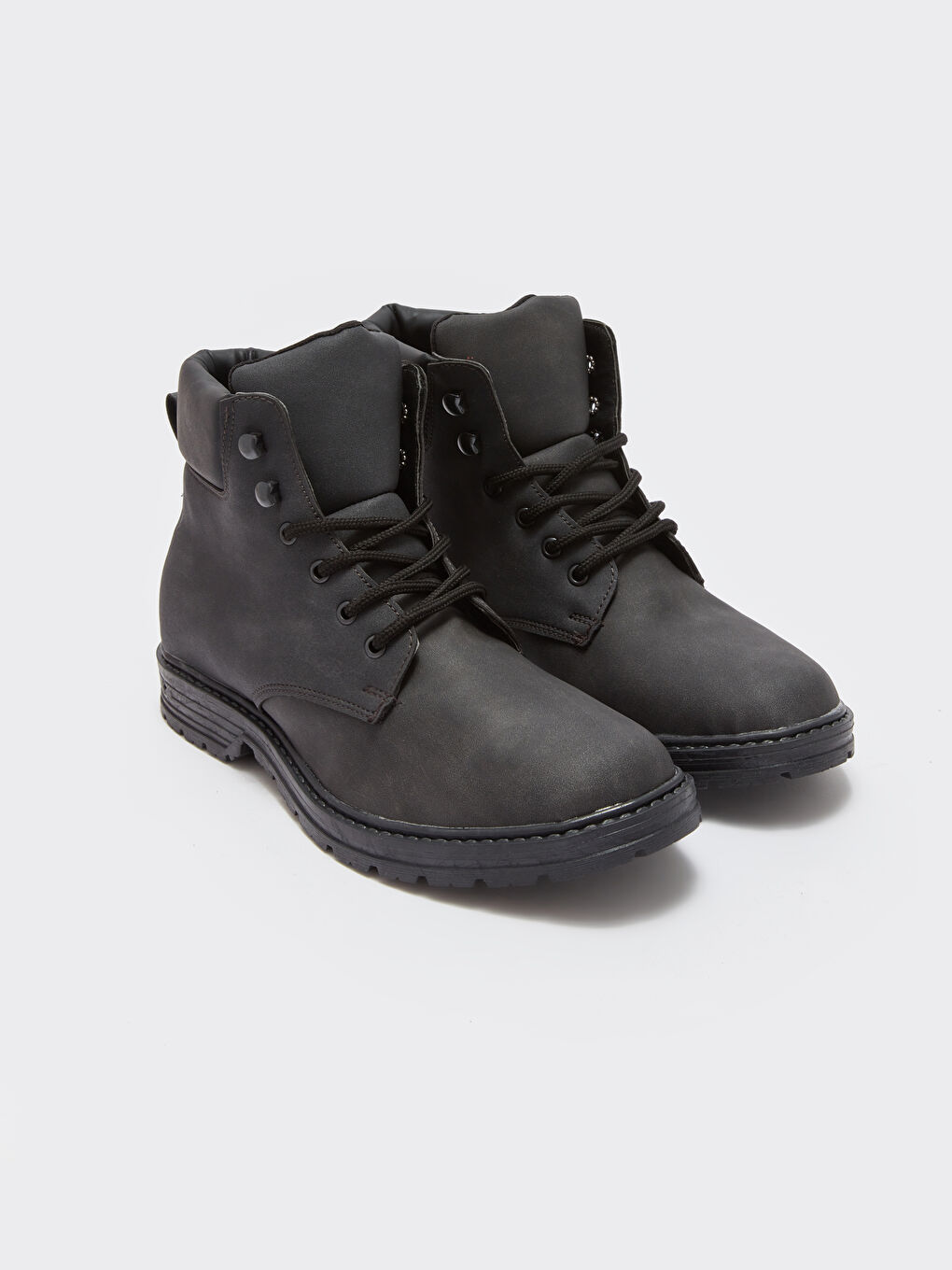 Antrasit Bağcıklı Erkek Bot