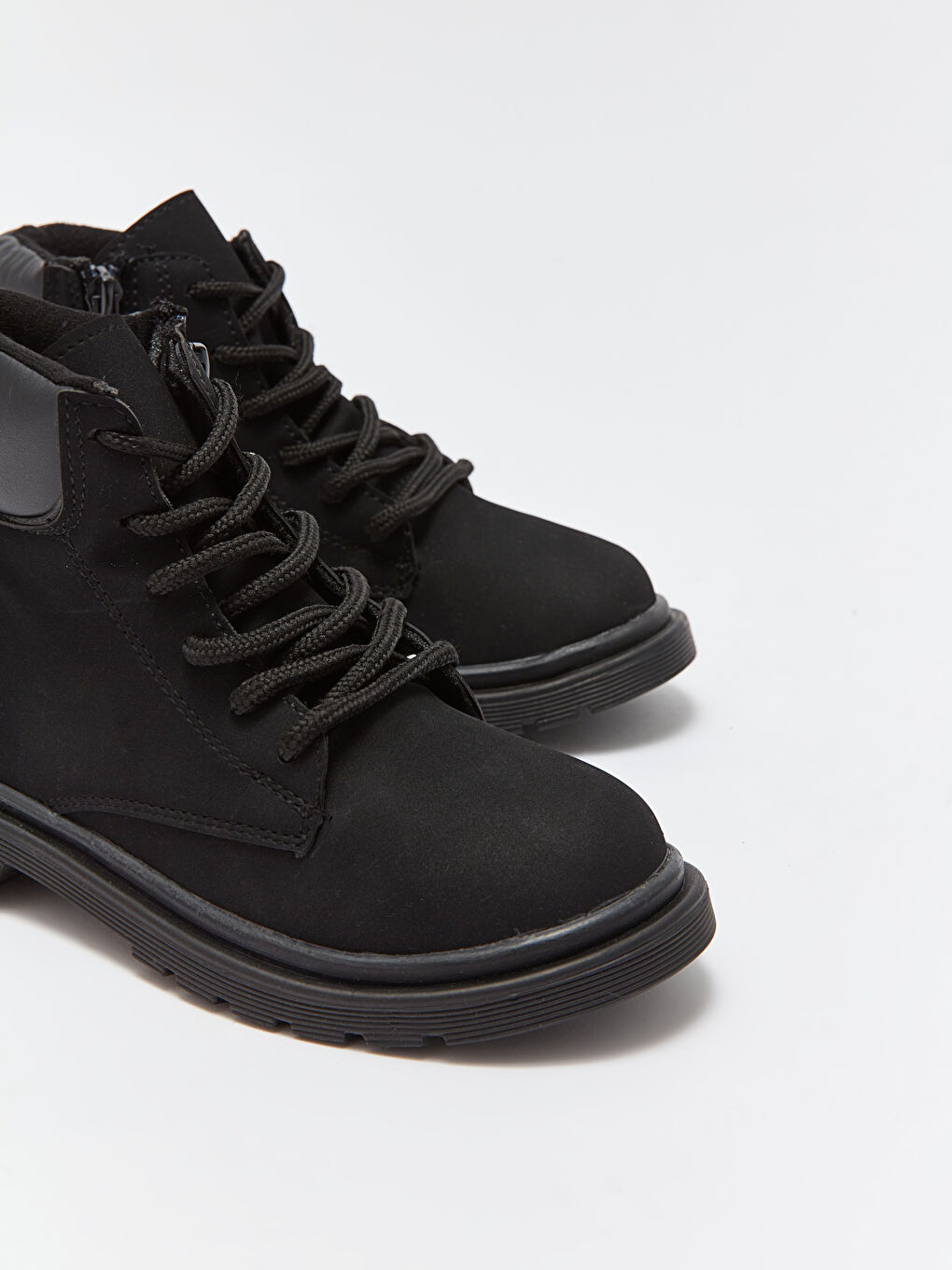 Bottes Garçon à Semelle Épaisse à Lacets-2