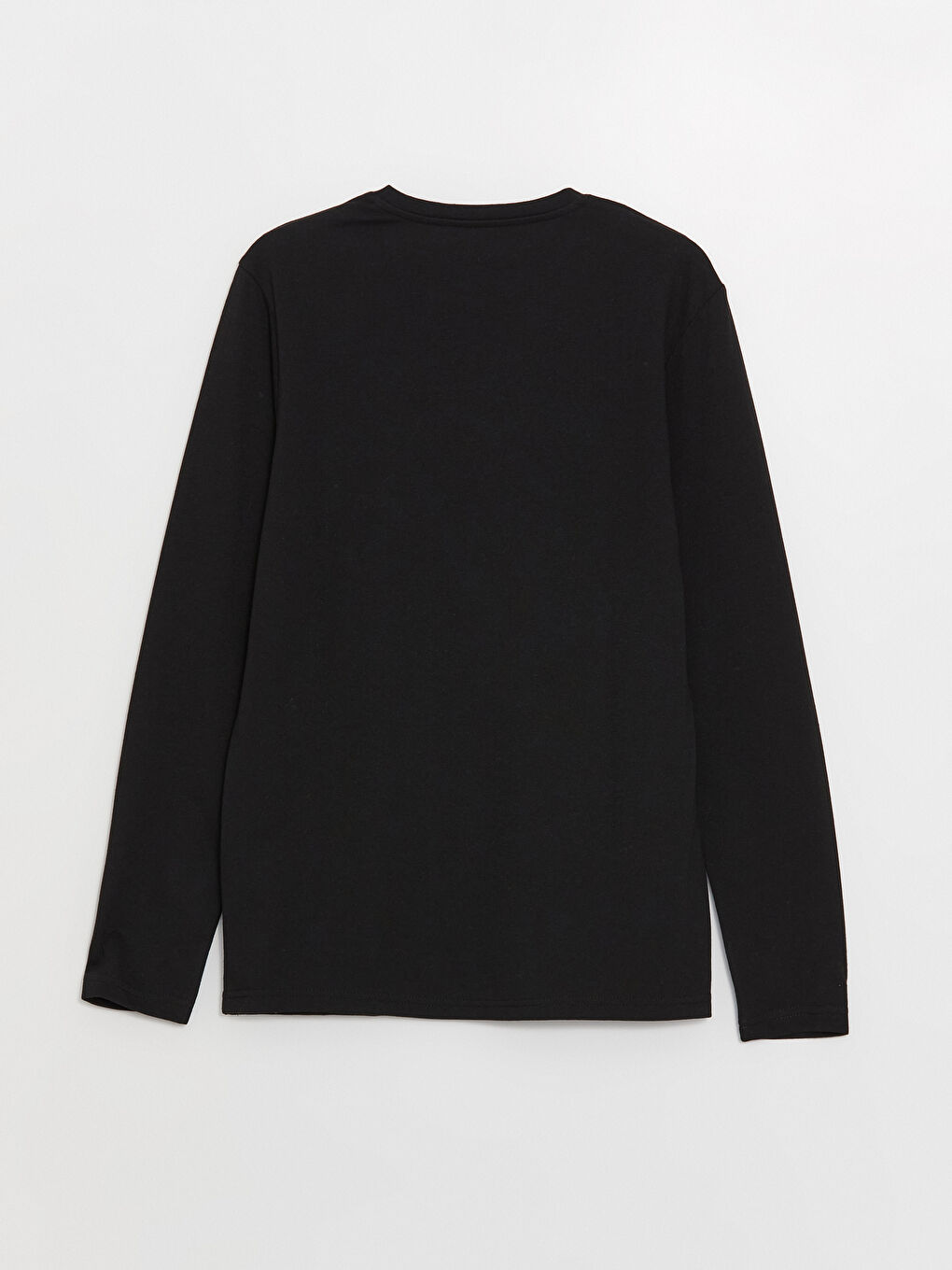 Hanorac cu Mânecă Lungă și Guler Rotund pentru Bărbați-6