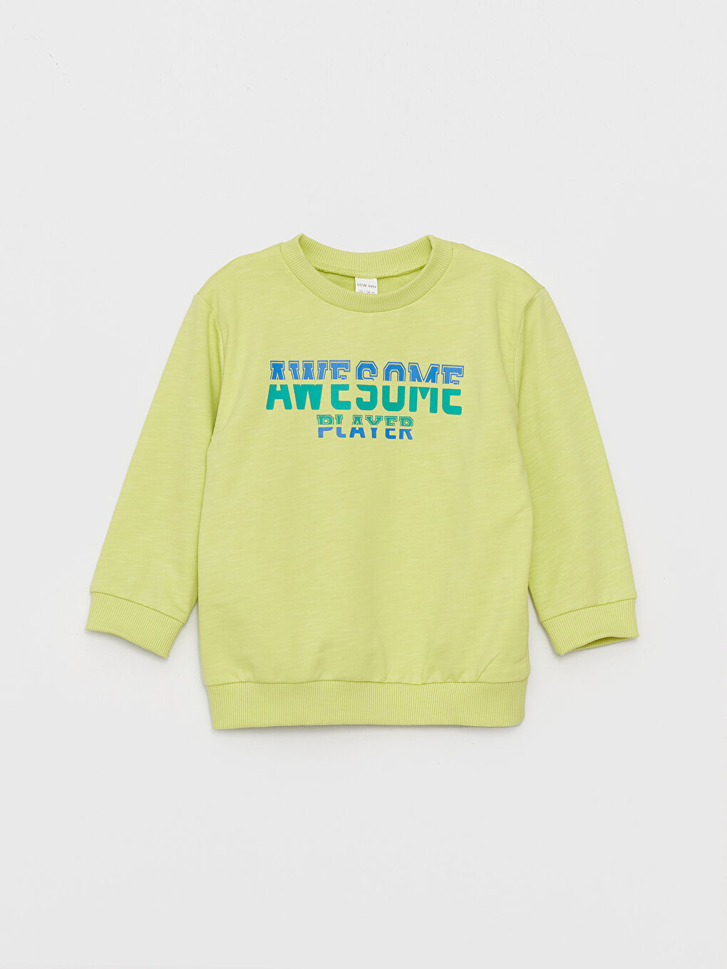 Set 2 Piese Bluza cu Mâneca Lungă și Guler Rotund Imprimată pentru Bebeluși Băieți și Pantaloni de Trening-1