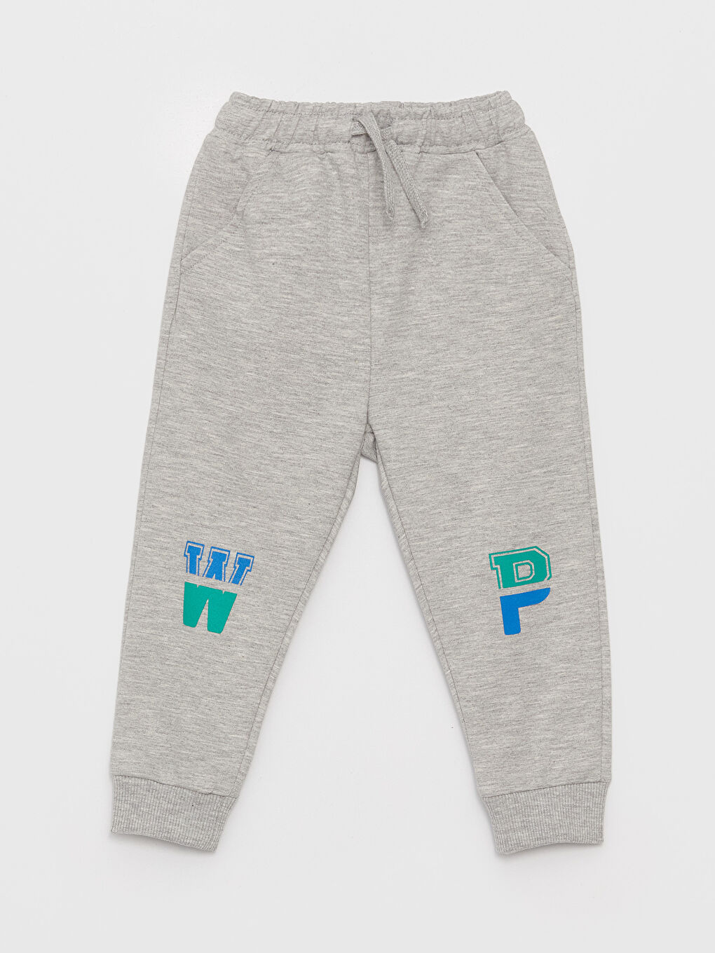 Set 2 Piese Bluza cu Mâneca Lungă și Guler Rotund Imprimată pentru Bebeluși Băieți și Pantaloni de Trening-2