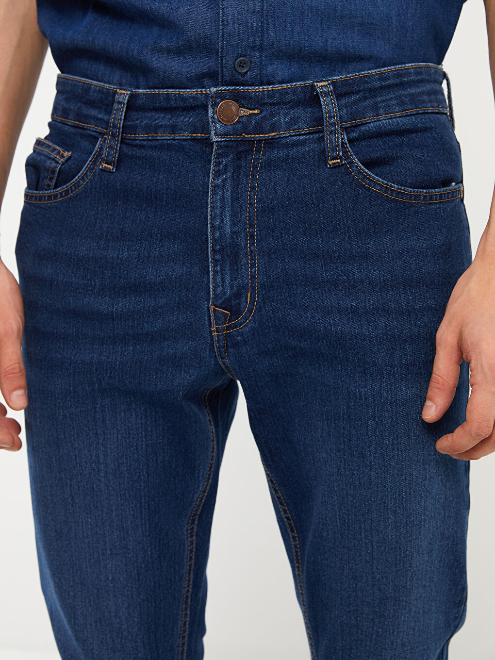 İndigo 750 Slim Fit Erkek Jean Pantolon-4