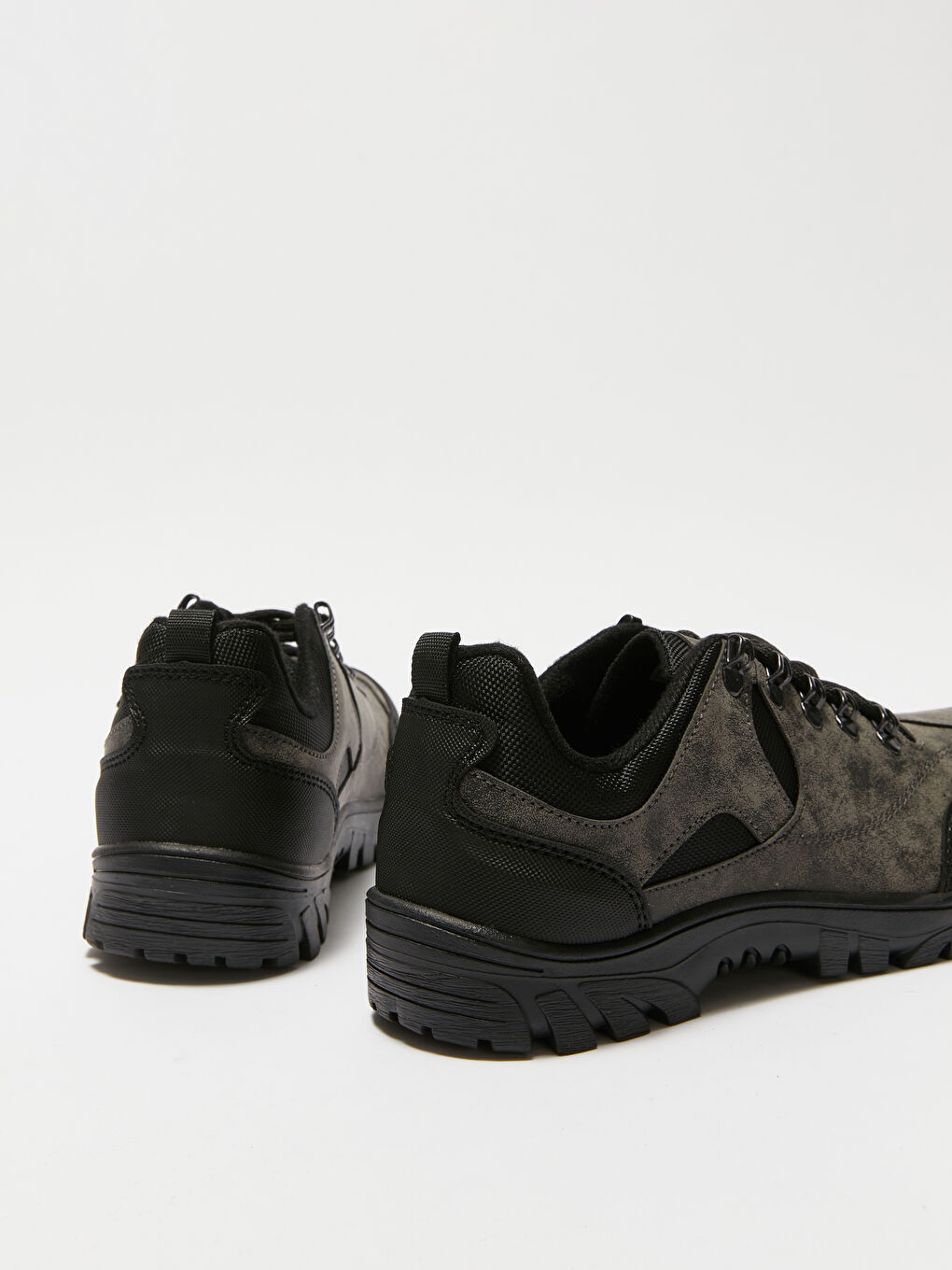 Antrasit Bağcıklı Erkek Trekking Ayakkabı-3